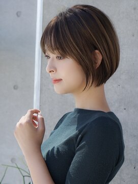 エインアンリー 表参道(AIN.ANLY.) 前髪あり大人ショートボブ20代30代40代【AIN.表参道】川原大地