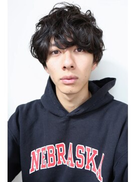 ノックス NOCKS(南流山駅前店) くしゃパーマメンズスタイル