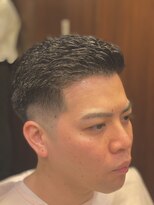 ヒロギンザ 御徒町店(HIRO GINZA)&nbsp;ミドルフェード　ビジネスパーマ