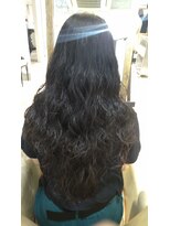 レガーレ(Legare) ブルーブラック×パーマ