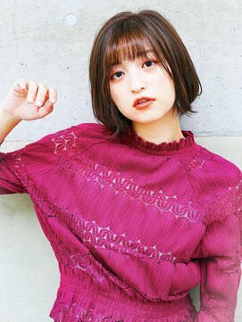 エアー 横浜(AIR) 【長谷川】フェミニンボブ外はね