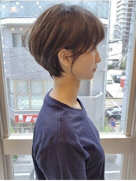 ロンドプロフィール 浦和(Lond profil) 浦和ショートヘアショートカット韓国白髪ぼかし白髪染めボブ