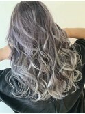 《grow 大井町》アッシュグレー×ホワイトグラデーション