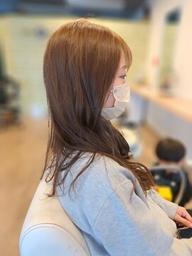 ヘアヌーダ ショートボブ、髪質改善、白髪ぼかし、キッズカット、カット