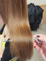 チュエベルパーチ&nbsp;美髪髪質改善/縮毛矯正うる艶ロングハイライト30代40代50代