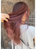 ヘアースペースブルーム プリュス 石橋店(HAIR SPACE BLOOM plus) ラベンダー/ピンクベージュ/インナーカラー/石橋阪大前