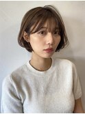 ふんわり内巻きボブ