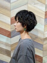 ヘアートゥリース(hair trees) カーリー×マッシュ