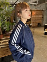 セシルヘアー(CECIL hair)&nbsp;ハンサムショート×ベージュカラー