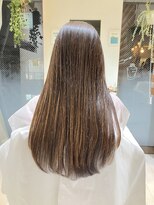 ヘアアンドネイルイミュン(Hair&Nail immune) 大人ロングヘア 藤沢 30代40代50代 大人女性/カラーで髪質改善　