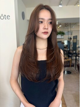 コート 表参道(Cote) Cote 美髪/ダークアッシュ/セミディ/シアーカラー/レイヤーヘア