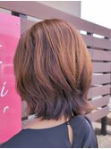 くびれボブ☆こなれ感☆クセ活かしボブ☆ミセス