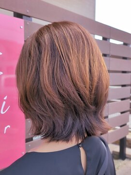 チーヘアー(Chii hair) くびれボブ☆こなれ感☆クセ活かしボブ☆ミセス