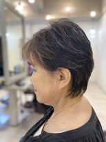 ヘアーサロン イルア 北越谷(hair salon I'LUNA) 耳かけなショート。9.4
