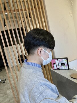 ハロ(HALO) 刈り上げマッシュ