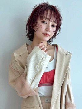 ミンクス 原宿店(MINX) 似合わせ小顔レイヤーボブウルフ_原宿/髪質改善