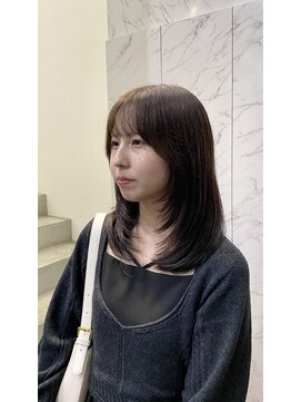 クリアーオブヘアー 一社店(clear OF HAIR) 顔まわりたっぷりレイヤー