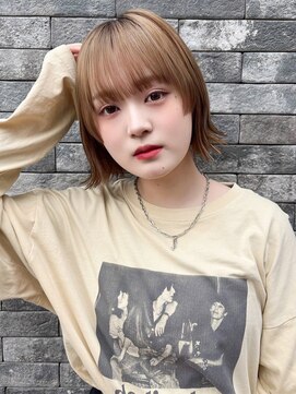 アレンヘアー 八尾店(ALLEN hair) ボブ/姫カット/ダブルカラー/顔周り/小顔/レイヤー