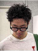 無造作スパイキーショート 京都四条河原町