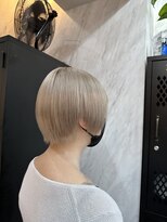 ヴァイス 渋谷店(VAICE)&nbsp;ホワイトベージュ/ハイブリーチ/ショート