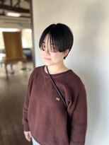 ラクレ(d.la cle) ぷつっとラインのハンサムショート【ラクレ/西大分】