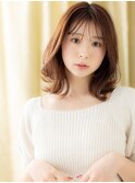 くびれヘアゆるふわ抜け感毛先パーマウルフカットY戸頭20代30代