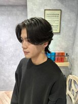 曲がる縮毛矯正専門店 バイ レイズ 名駅(曲がる縮毛矯正専門店 by RAYS)&nbsp;毛流れセンターパート