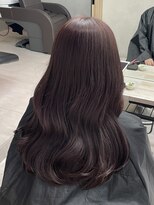 ソワ 北千住(soi)&nbsp;ダークレッド/北千住/ミディアムヘア/暗めカラー