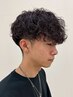 カット+スペインカール￥7500#メンズパーマ#スペインパーマ#外国人風