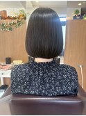 【L by first】オージュアアルティールで艶ボブ