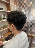 スパイラルパーマ