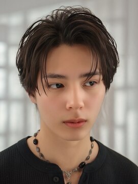 オーシャントーキョー 仙台(OCEAN TOKYO) ビジネスセンターパート黒髪ツーブロック毛流れ仙台