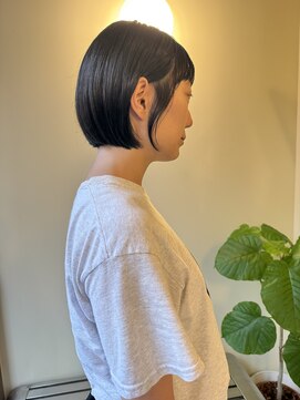 〈浅草 半個室〉ぷつんとボブ