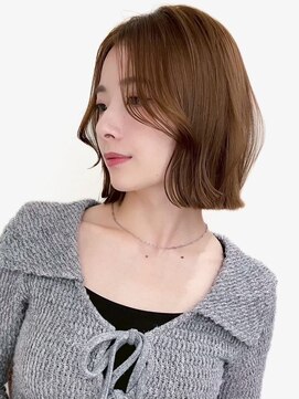 アマレット(Amaretto) 馴染ませハイライト/似合わせレイヤーカット/小顔カット【かな】