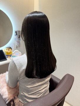 ビジョン 赤坂(vision) 艶感暗髪カラー×ダークグレージュ