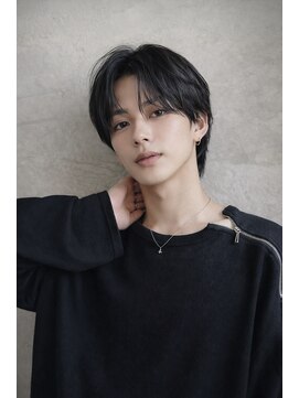 ベル 表参道店(Belle) フェザーパーマ/センターパート/ツーブロック/シャドウパーマ