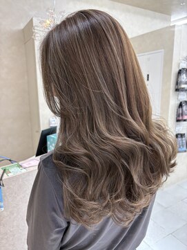 ソエル(Sowel) 【MAHO】ハイライトカラー/グレージュ/ピンクグレージュ