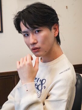 ヒロギンザ 仙台名掛丁店(HIRO GINZA) 韓国風フェザーパーマウルフ