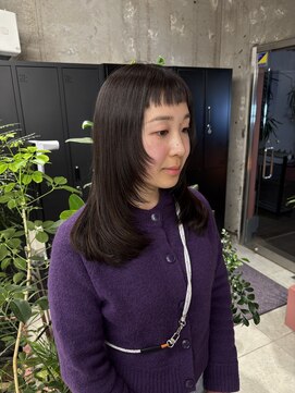 キャラハーフ 池袋東口店(KYARA HALF) 顔まわりレイヤー/フェイスレイヤー/オン眉