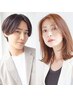 【新規】カット+オーガニックカラー+トリートメント￥17,380→￥10,450