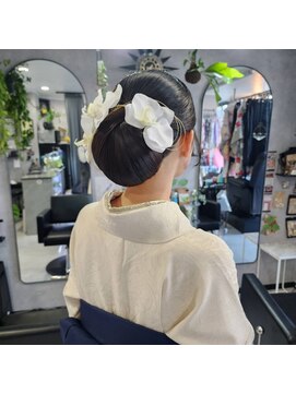 エステラ(ESTELA) 袴着付ヘアセット