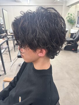 ヌークバイラヴェスト 四日市(neuk by lovest) 【neuk服部】リバースセンターパートスパイラルパーマ