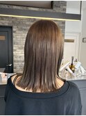 《触れたくなる質感へ◎》メテオ後の美髪メンテストレート♪
