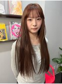 チョコブラウン/ブリーチなしダブルカラー
