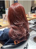 <ゲスト>深みのある暖色系カラー、カシスラベンダー