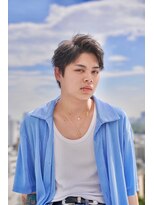 トラスト ザ バーバー 東京駅日本橋店(TRUST the Barber)&nbsp;アップバング/ソフトツイストパーマ/メンズショート