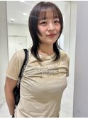 レイヤーカット/ナチュラルブラウン