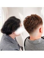カットカットカットヴェンティ(Cut!Cut!Cut!VENTI)&nbsp;フェードで魅せるメンズカラーカット