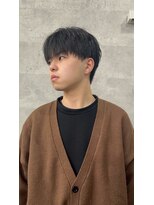 メンズカット バイ ソイクフ(メンズカット by SOY-KUFU)&nbsp;メンズマッシュツーブロックラウンドマッシュ/東伏見