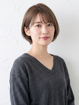 と和 巣鴨&nbsp;髪質改善・白髪染め対応/耳掛け大人ショートボブ